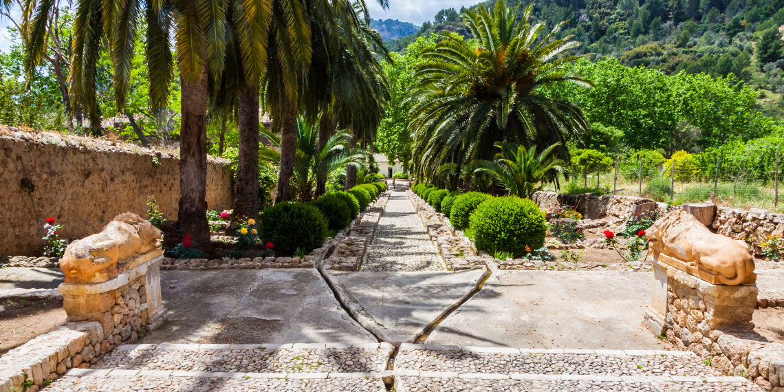 Jardines de Alfabia – die Gärten von Alfabia bei Bunyola