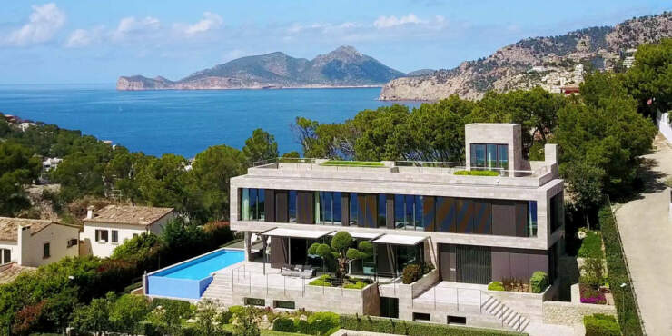 Cala Marmacén: Lichtdurchflutete Luxusvilla der Extraklasse