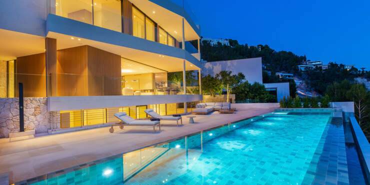 Sensationelle Villa zum Erstbezug in Palmas Villenurbanisation