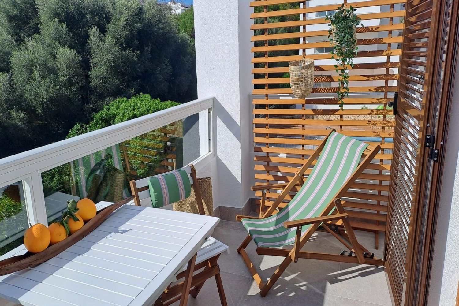 Großzügiger Balkon