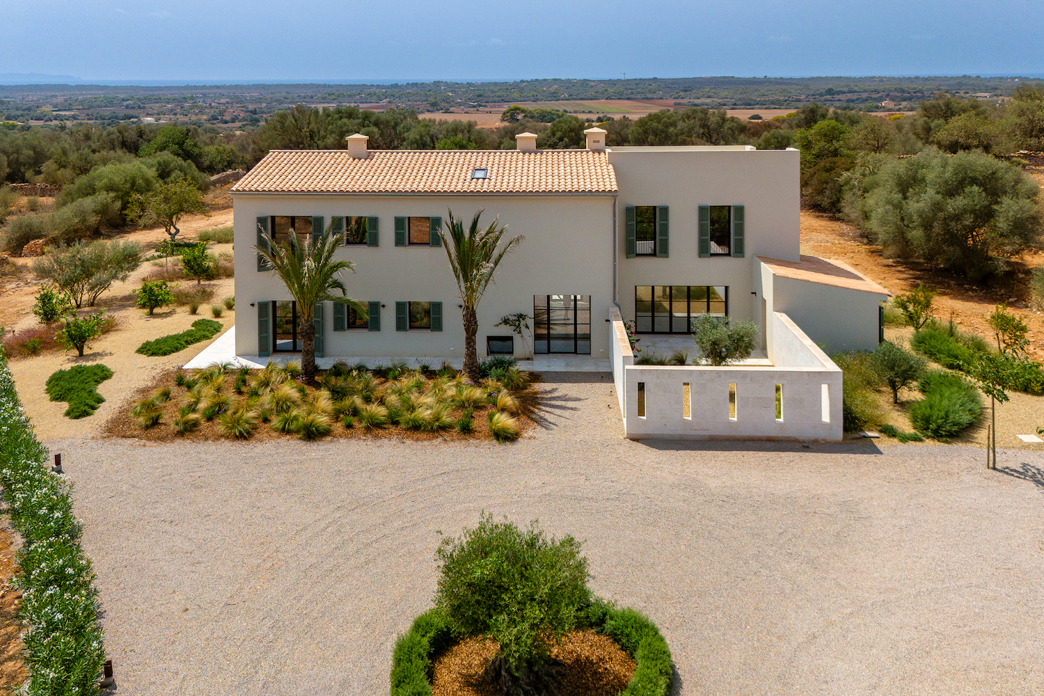 Aussenansicht der Finca