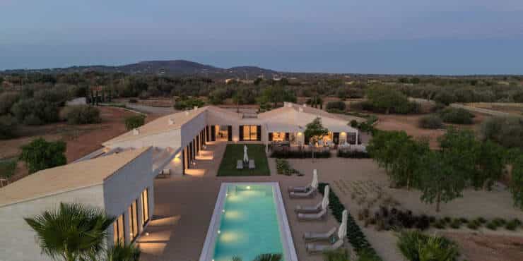 Beeindruckendes Fincaanwesen mit Pool, Gym und fantastischen Weitblick in Santanyi
