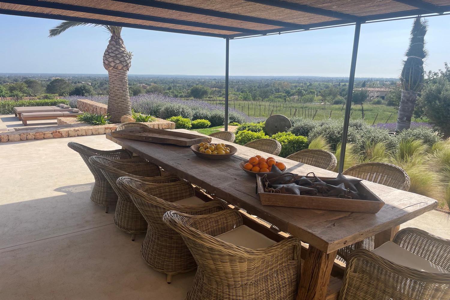 Terrasse  mit Weitblick