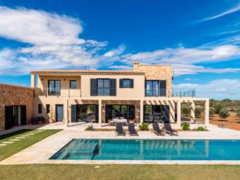 Stilvolle Finca mit Weitblick und privatem Pool – ruhig gelegen am Rande von Ses Salines