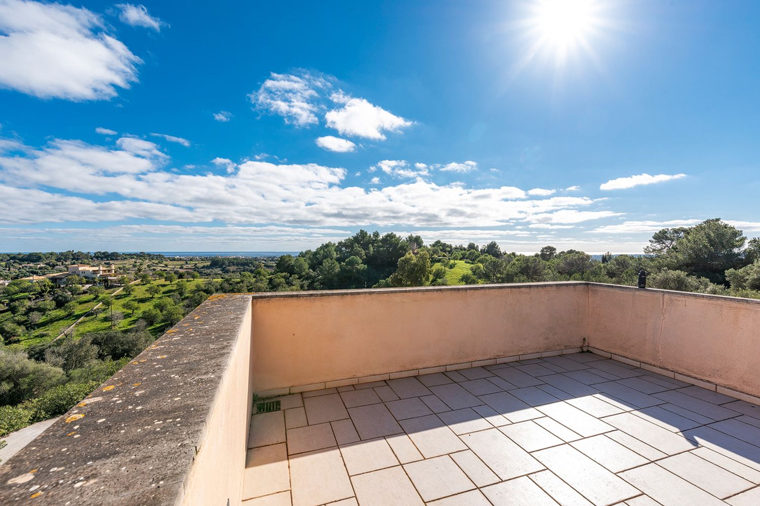 Dachterrasse mit Weitblick