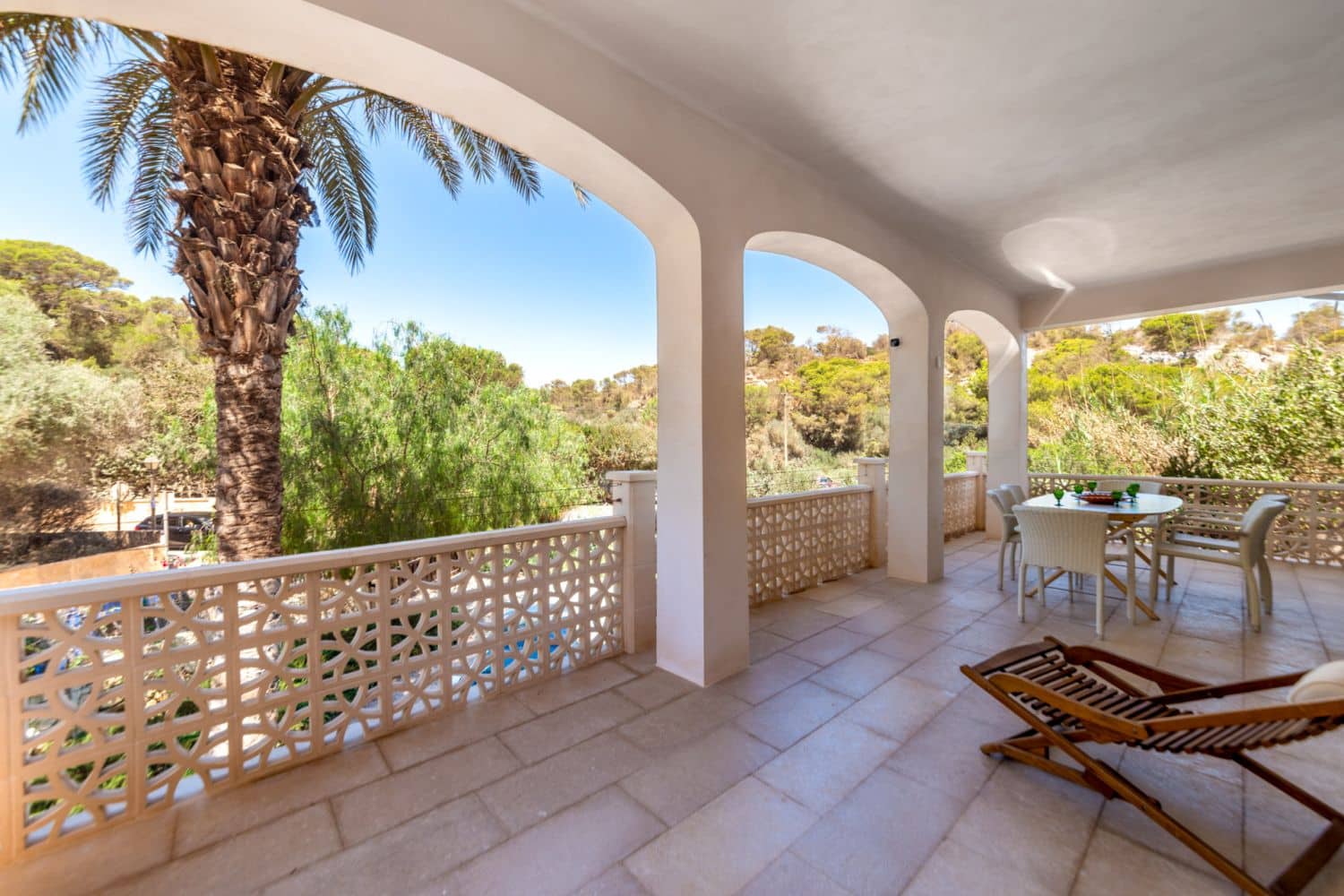 Überdachte Terrasse