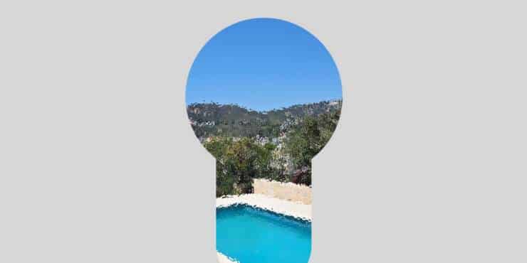 Finca mit Pool zum Renovieren im Hafen von Port Andratx