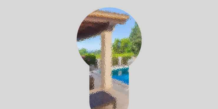 Mediterrane Villa mit Meerblick in gefragter Lage