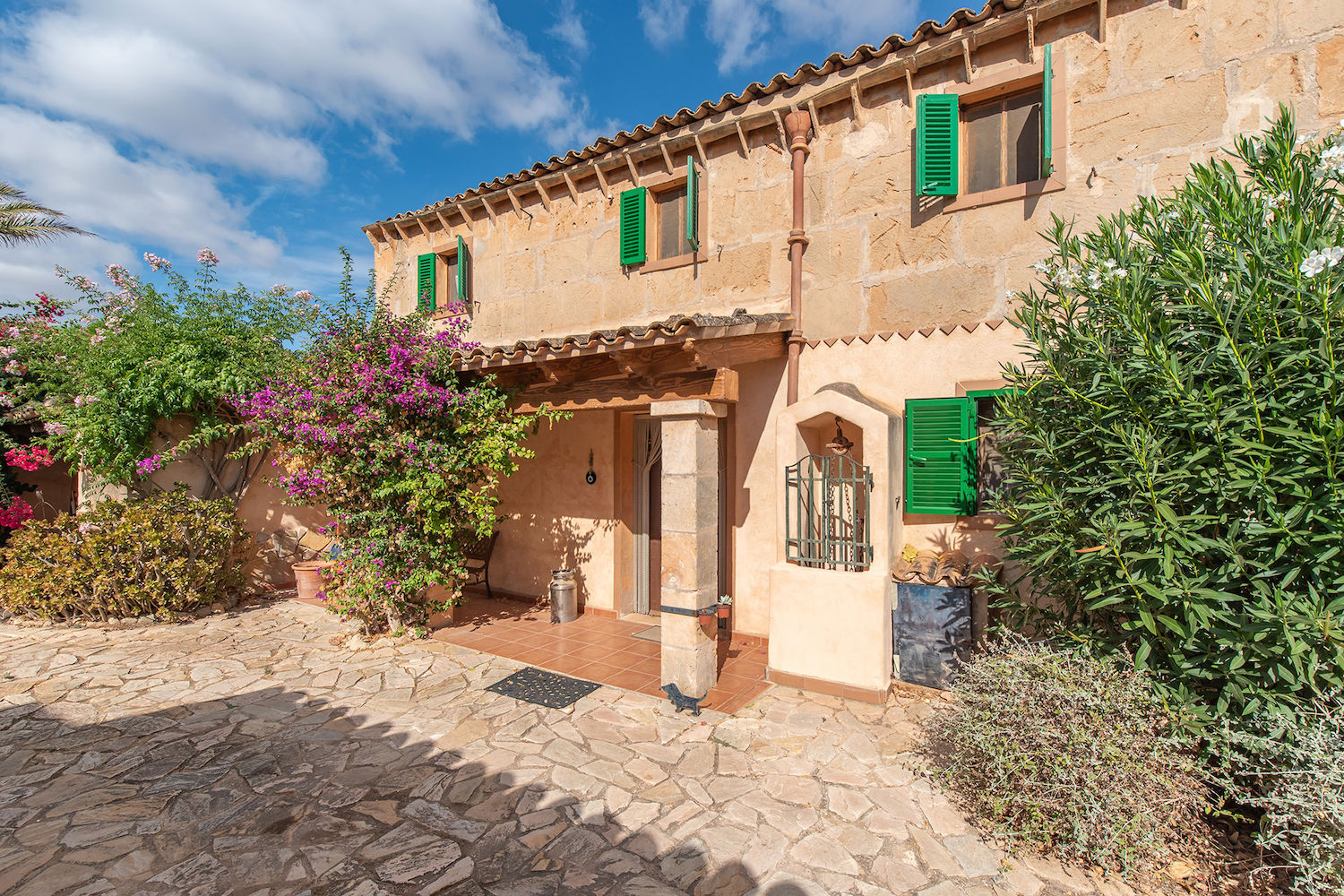 Traditionelle Fassade