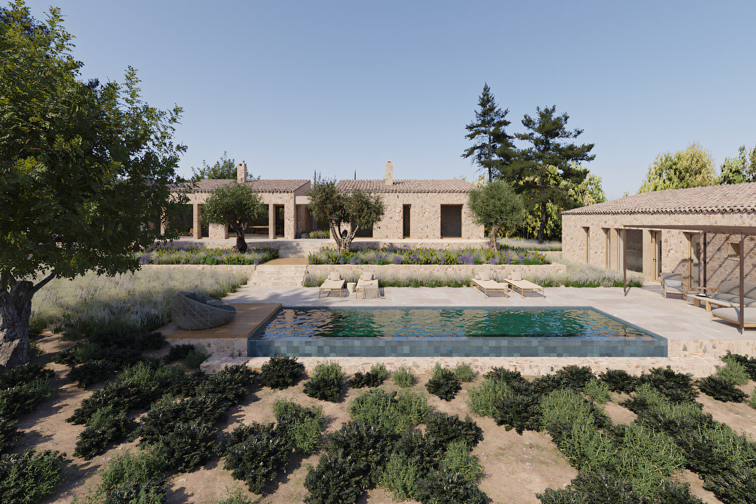 Tradition trifft Eleganz - Hochwertige Neubaufinca mit Panoramablick