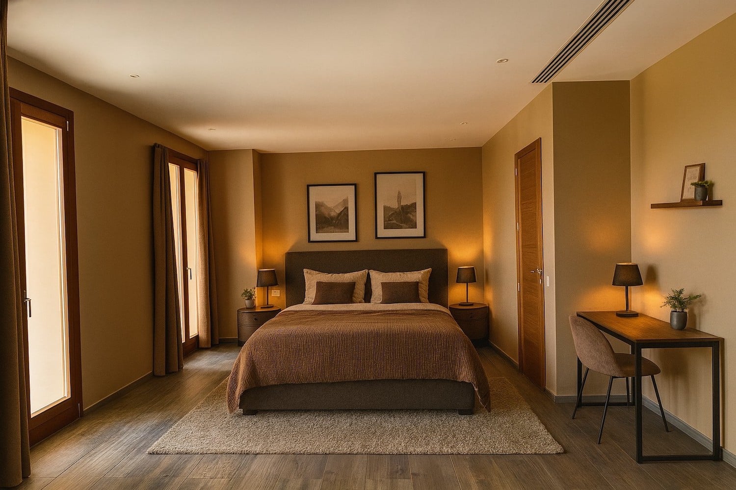 Eines von 4 Schlafzimmern