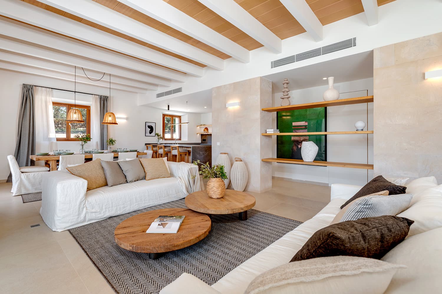 Offener Wohn-und Essbereich