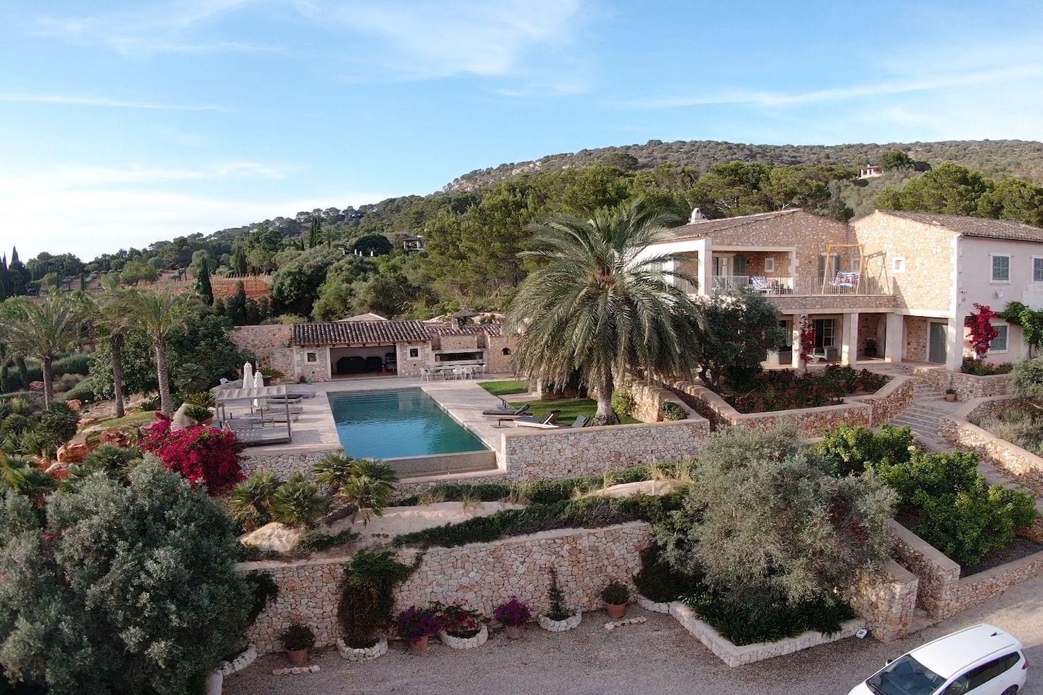 Fincaanwesen in erhöhter Lage