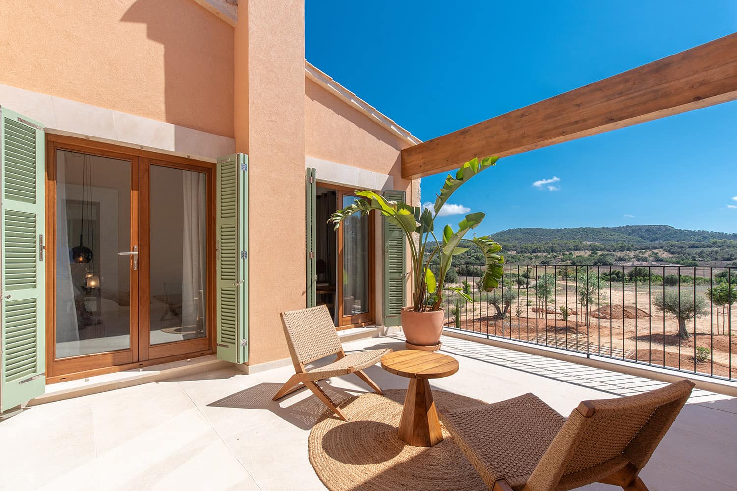 Terrasse mit Panoramablick