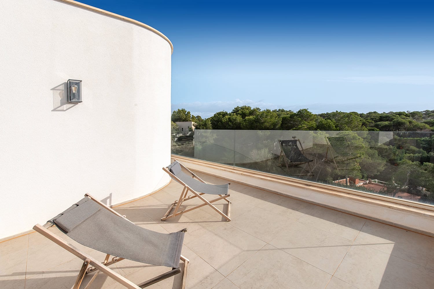 Dachterrasse mit Weitblick