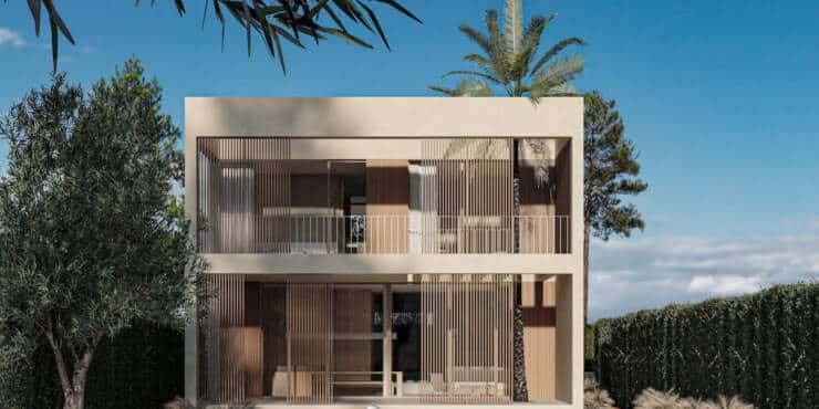 Exklusive Neubauvilla mit Pool in Meeresnähe in Cala Santanyi