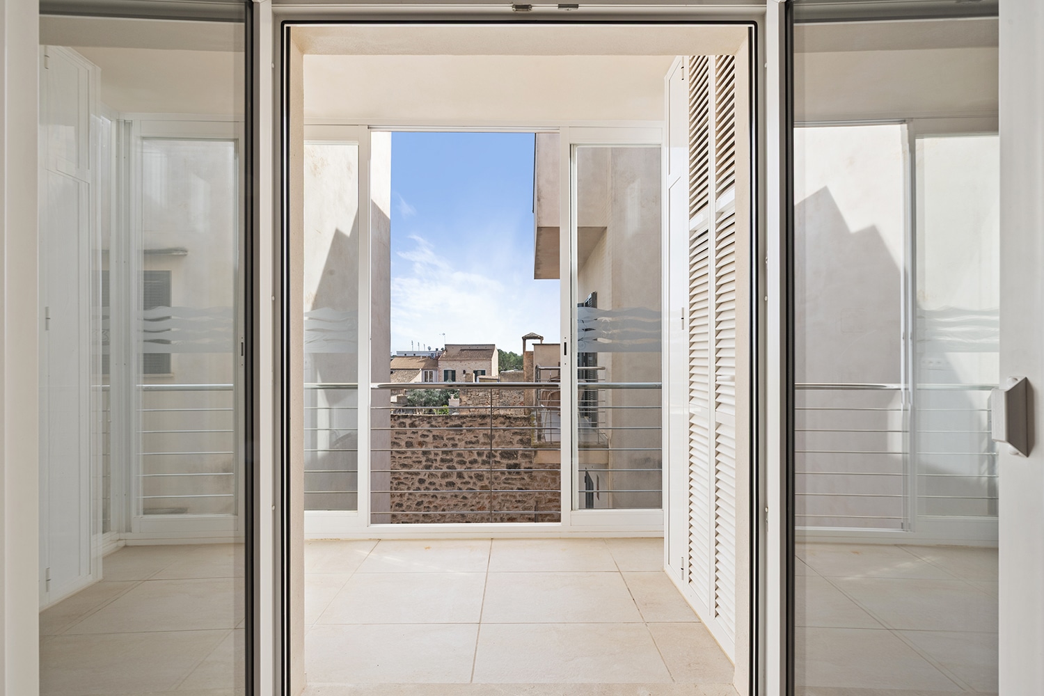 Blick vom Balkon/Loggia