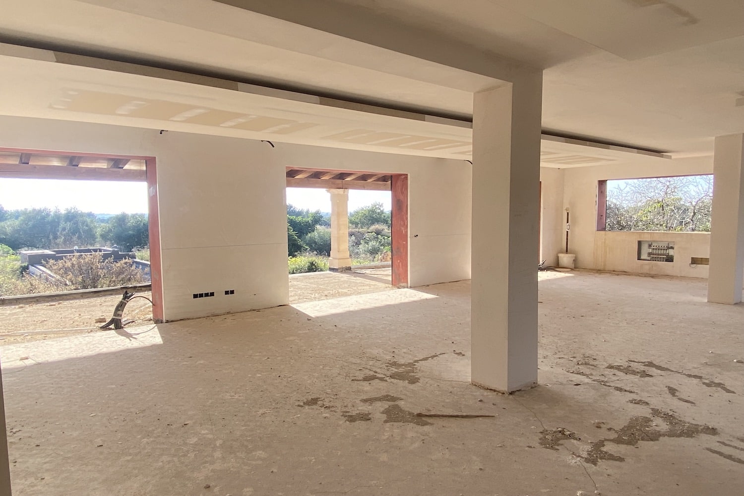 Lichtdurchflutete Räumlichkeiten