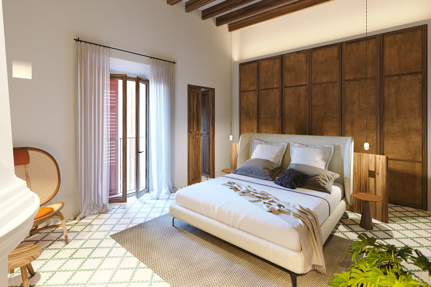 Eines von 5 Schlafzimmern