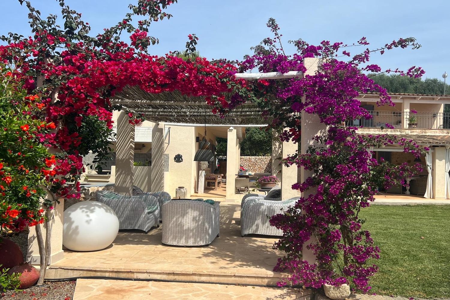 Einladende Sitzmöglichkeit