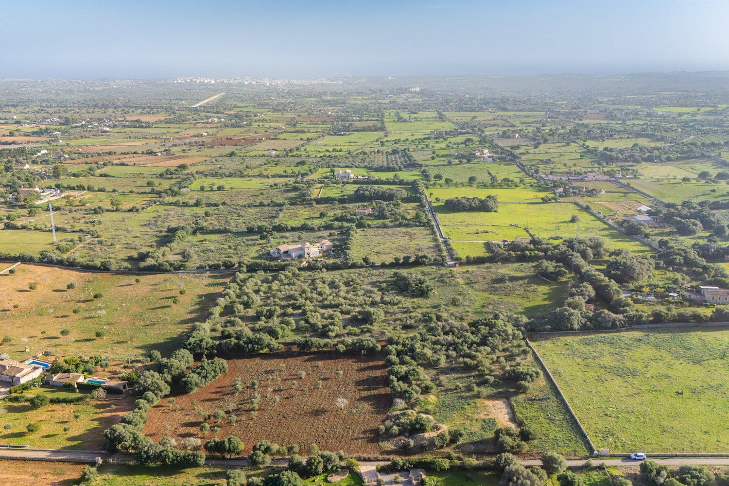 Traumhaftes Meerblick-Grundstück mit Fincaprojekt bei Portocristo