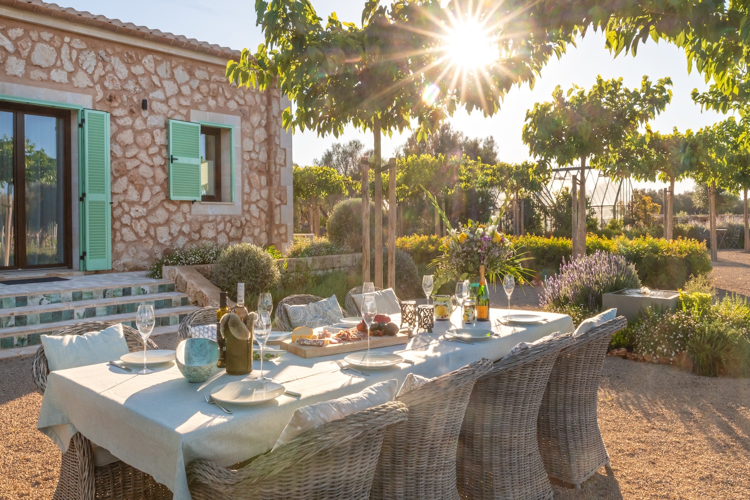 Terrasse im Freien