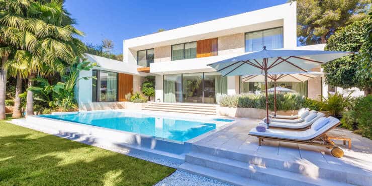 Stilvolle Architekten-Villa mit state-of-the-art Technik und Ausstattung