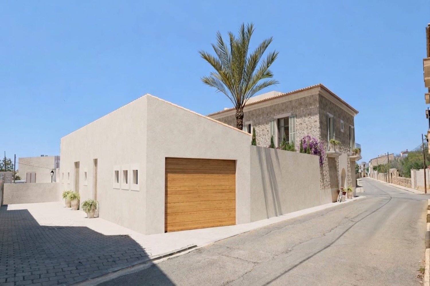 Stadthaus mit Garage