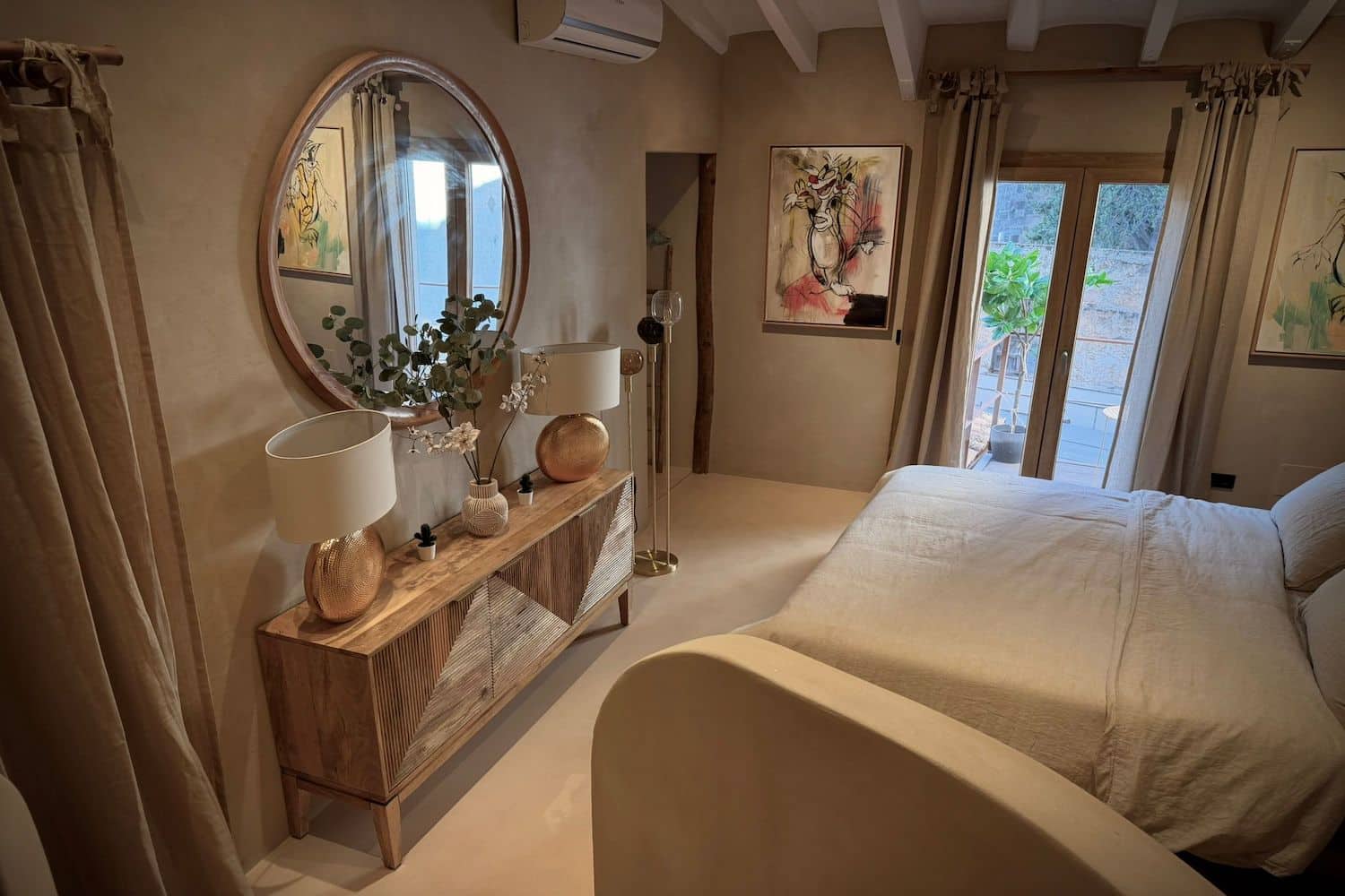Elegantes Schlafzimmer
