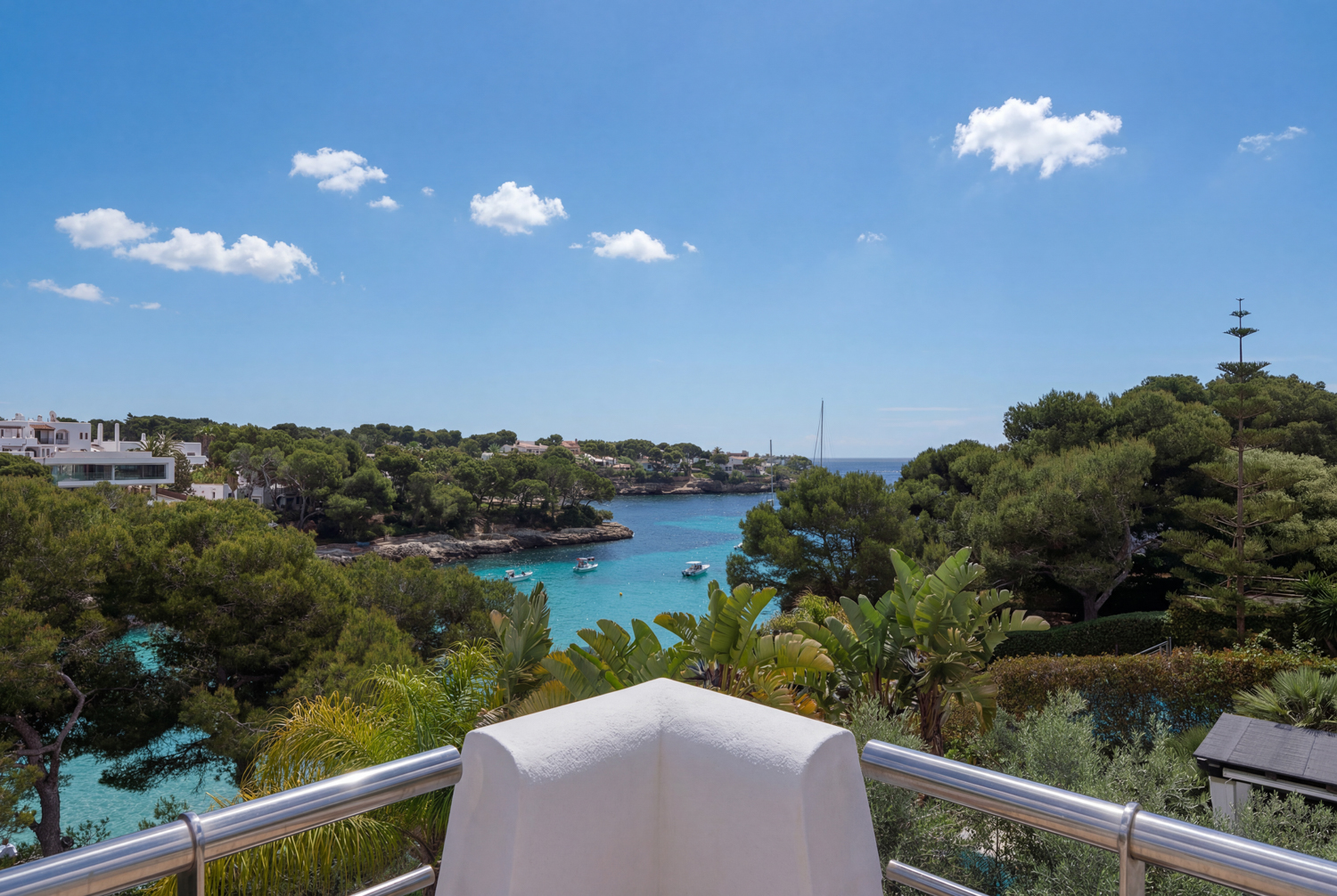 Dachterrasse mit fantastischen Meerblick