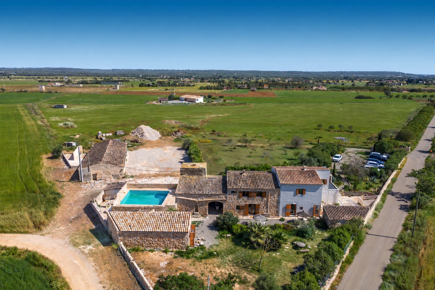 Finca Vogelperspektive