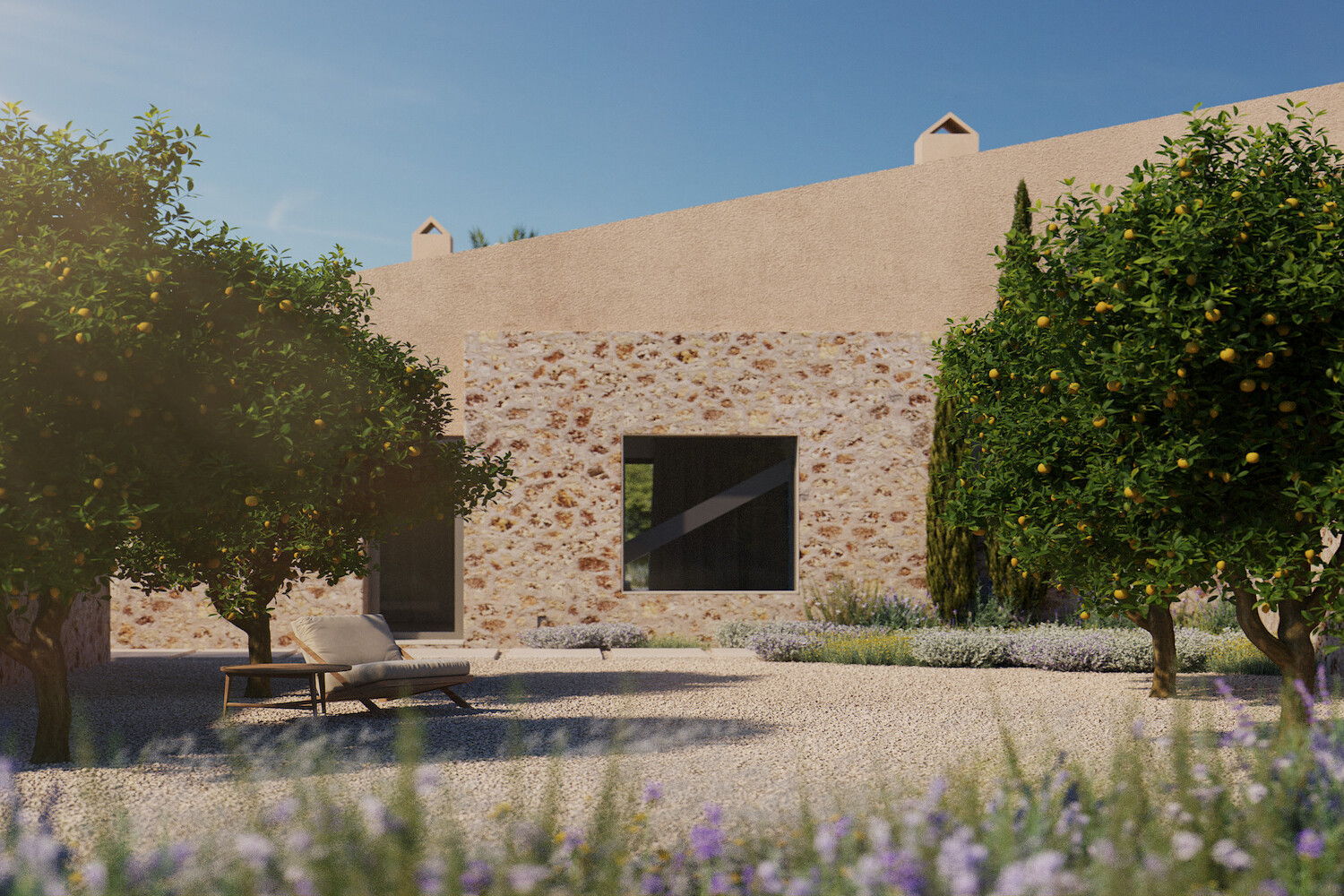 Finca 4 Seitenansicht