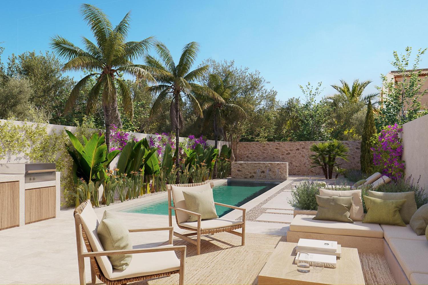 Patio mit Pool