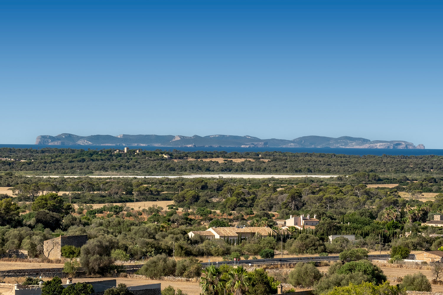Fantastischer Weitblick bis zur Insel Cabrera