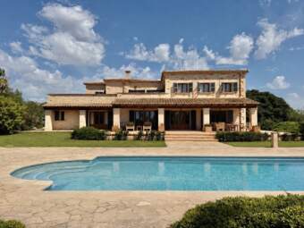 Mediterrane Natursteinfinca mit Pool, viel Privatsphäre und Weibtlick bis Cabrera