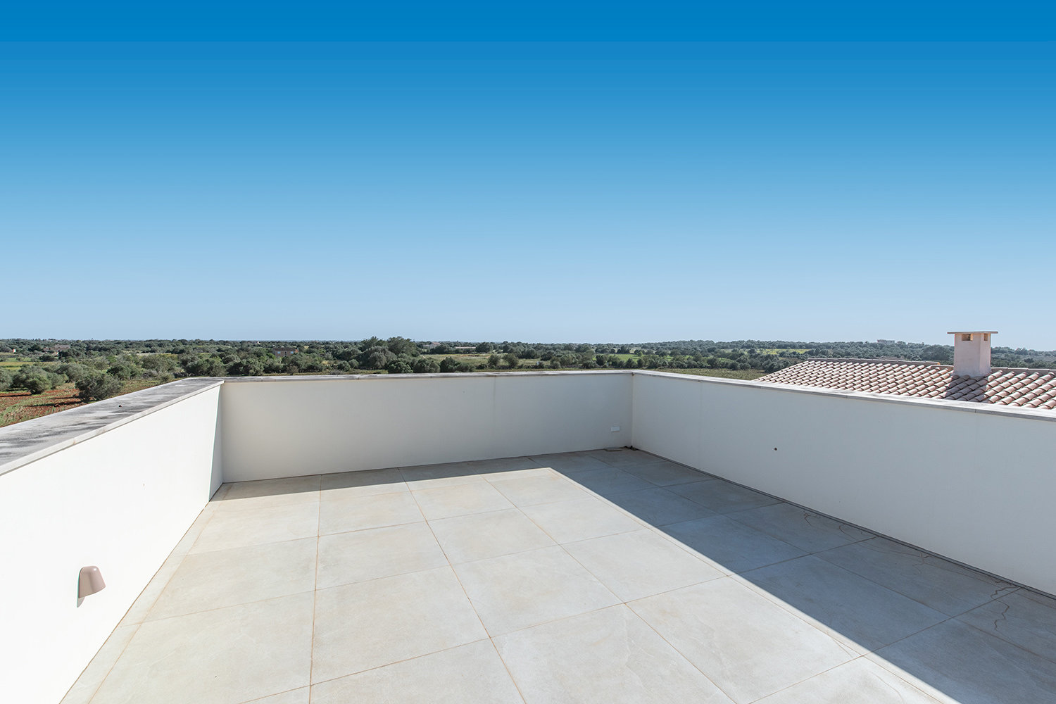 Dachterrasse mit Ausblick