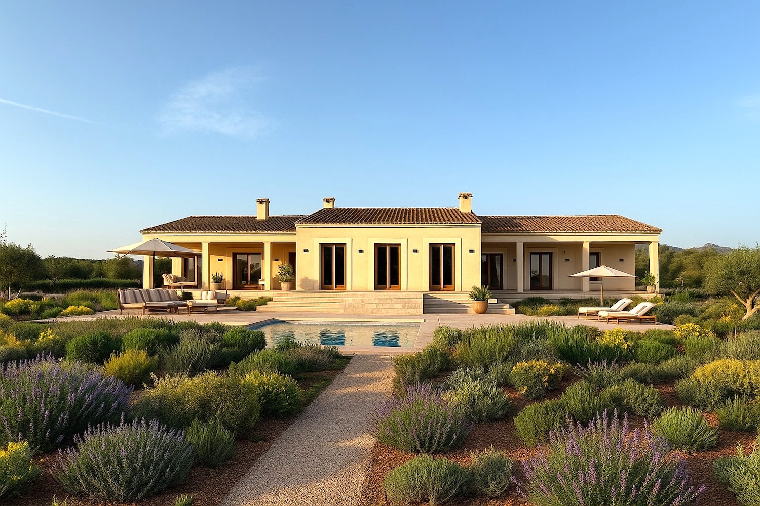 Moderne Finca mit Pool in idyllischer Lage – mediterranes Wohnen mit Stil